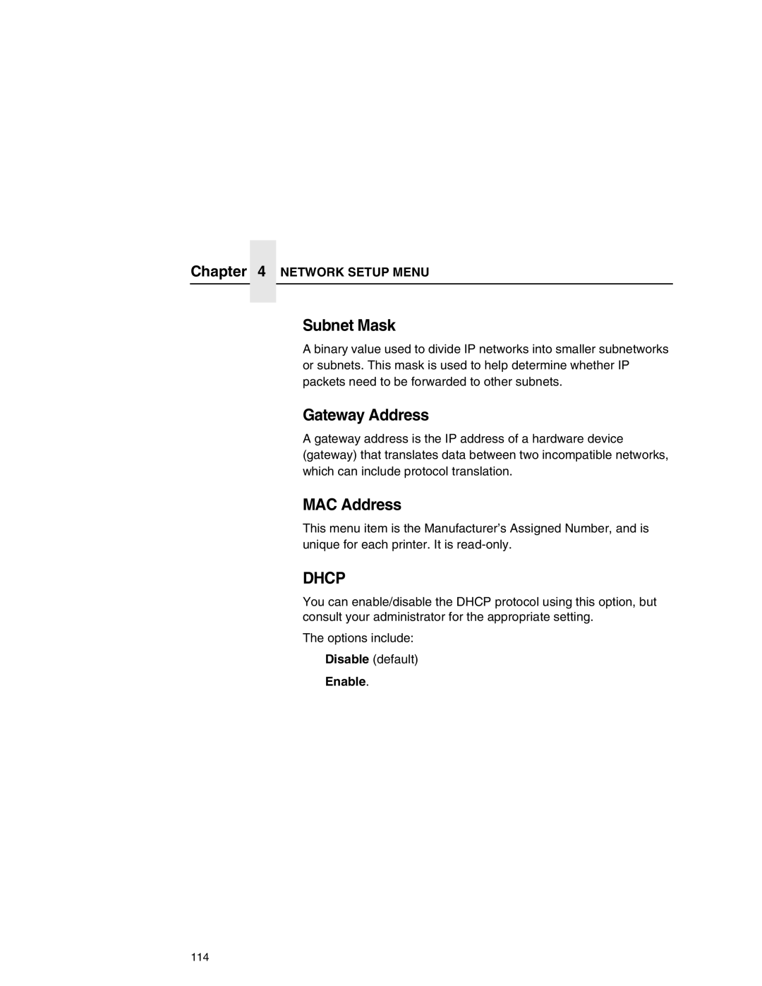 Printronix P7000 user manual 114 