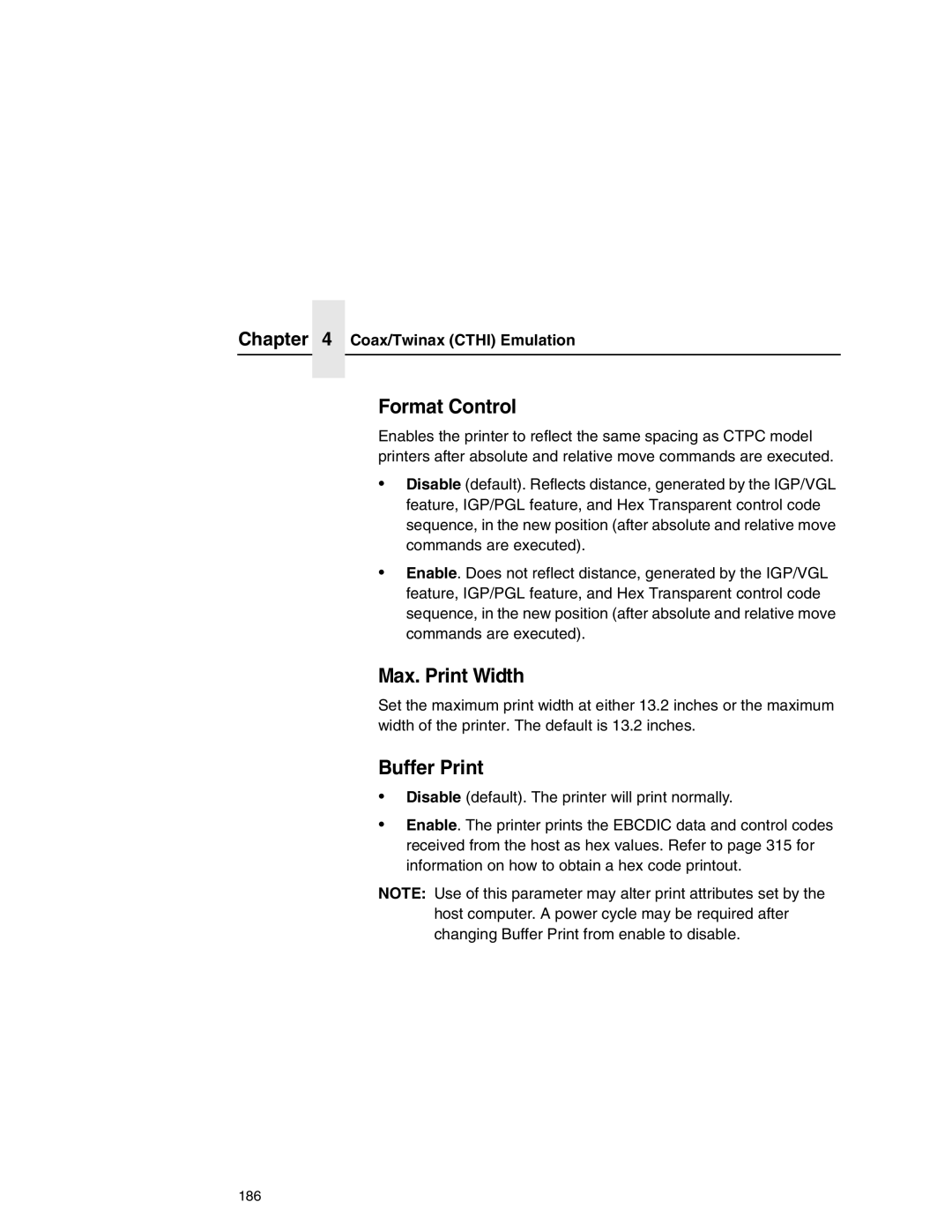 Printronix P7000 user manual 186 