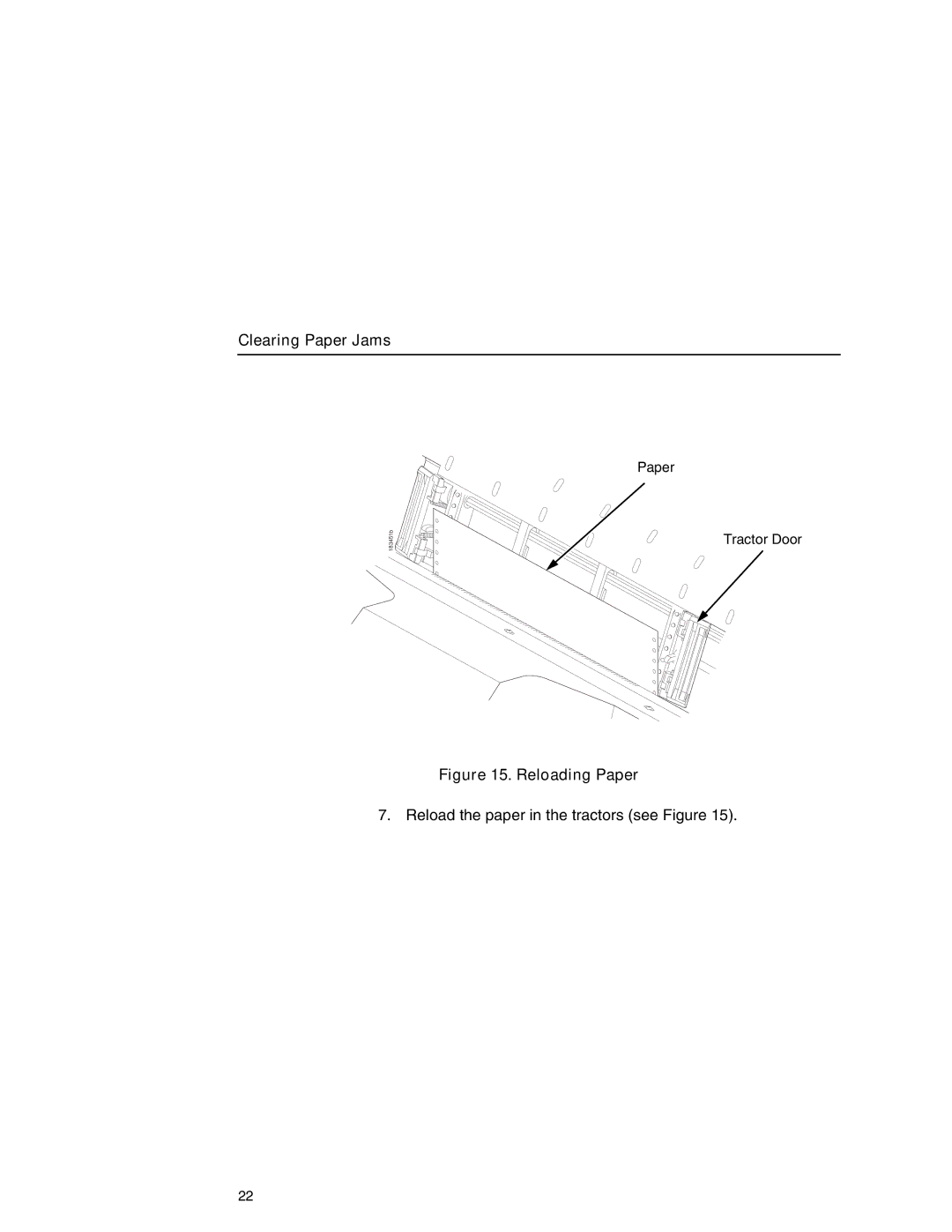 Printronix P7000HD, P7000 H manual Reloading Paper 