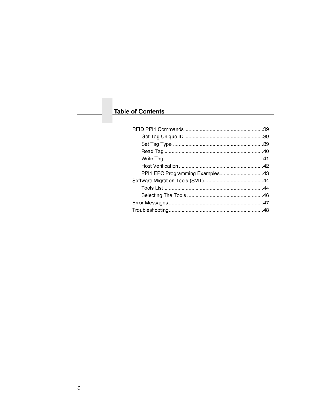 Printronix SL5000e manual Table of Contents 