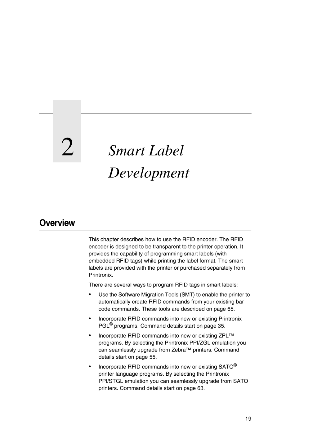 Printronix SL5000r MP manual Smart Label Development 