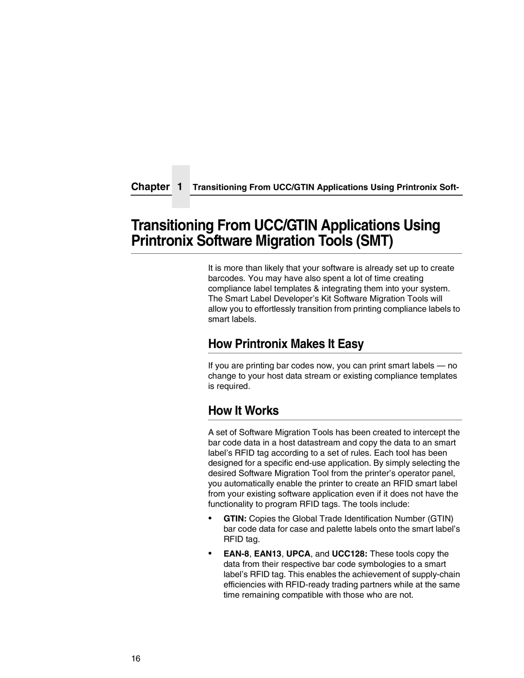 Printronix T5000 setup guide How Printronix Makes It Easy, How It Works 