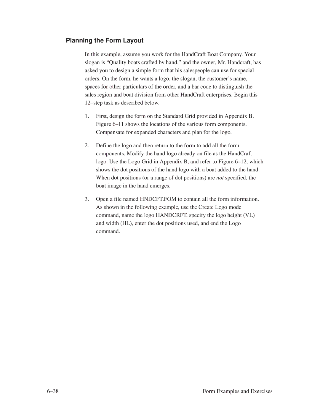 Printronix ThermaLine Series manual Planning the Form Layout 