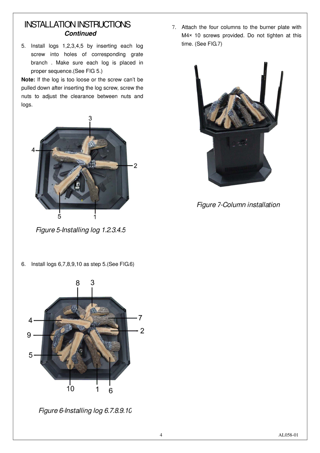 Procom AL500HYLA installation manual Installation Instructions 