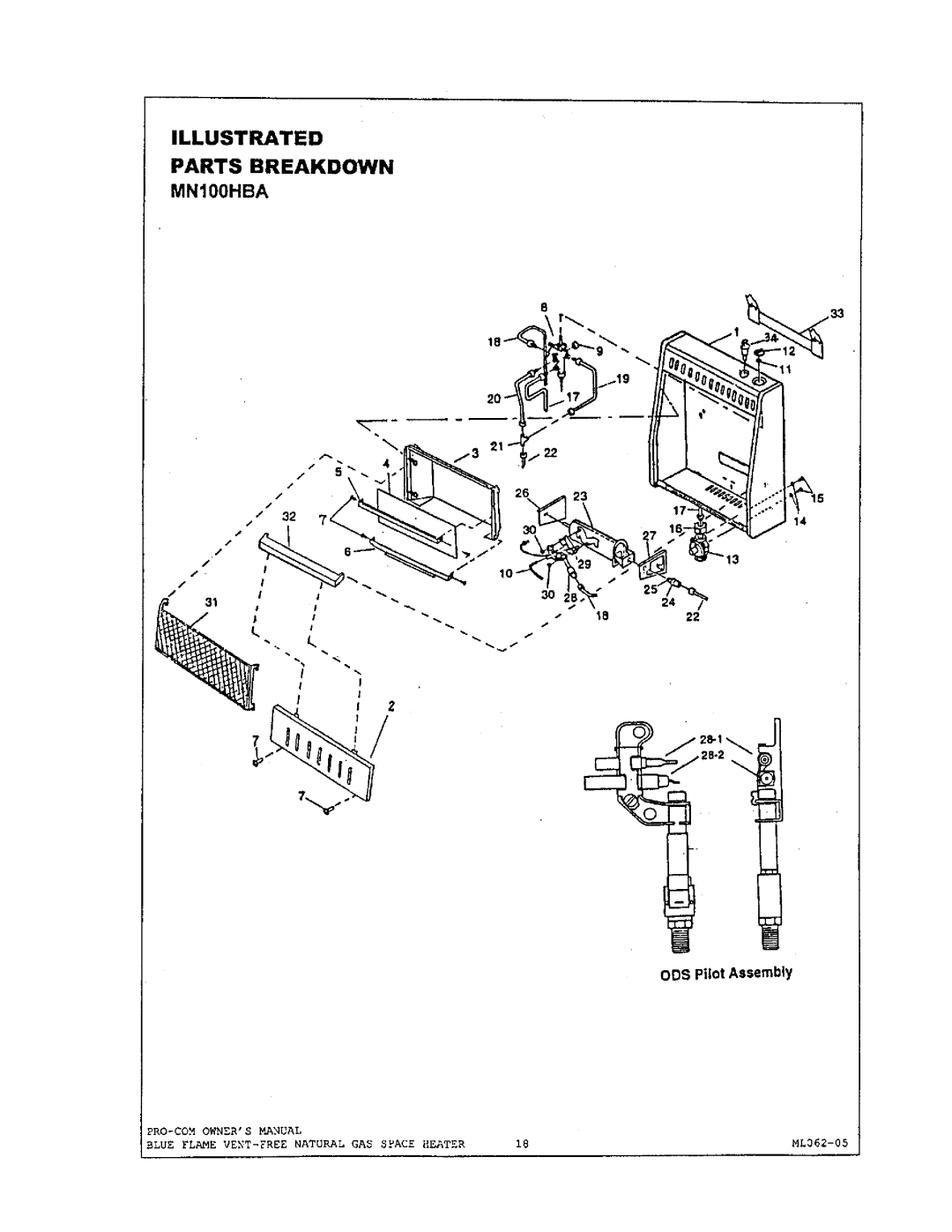 Procom MN100HBA, MN060HBA, MN100TBA manual 