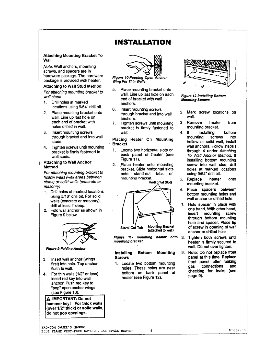 Procom MN100TBA, MN100HBA, MN060HBA manual 