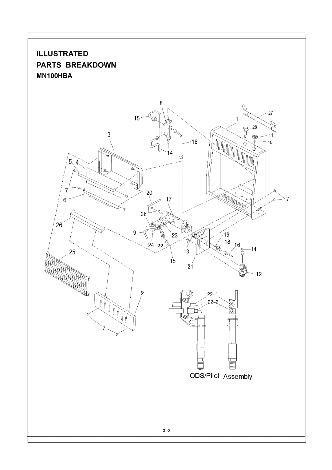 Procom MN100TBA, MN060HBA installation manual MN100HBA 