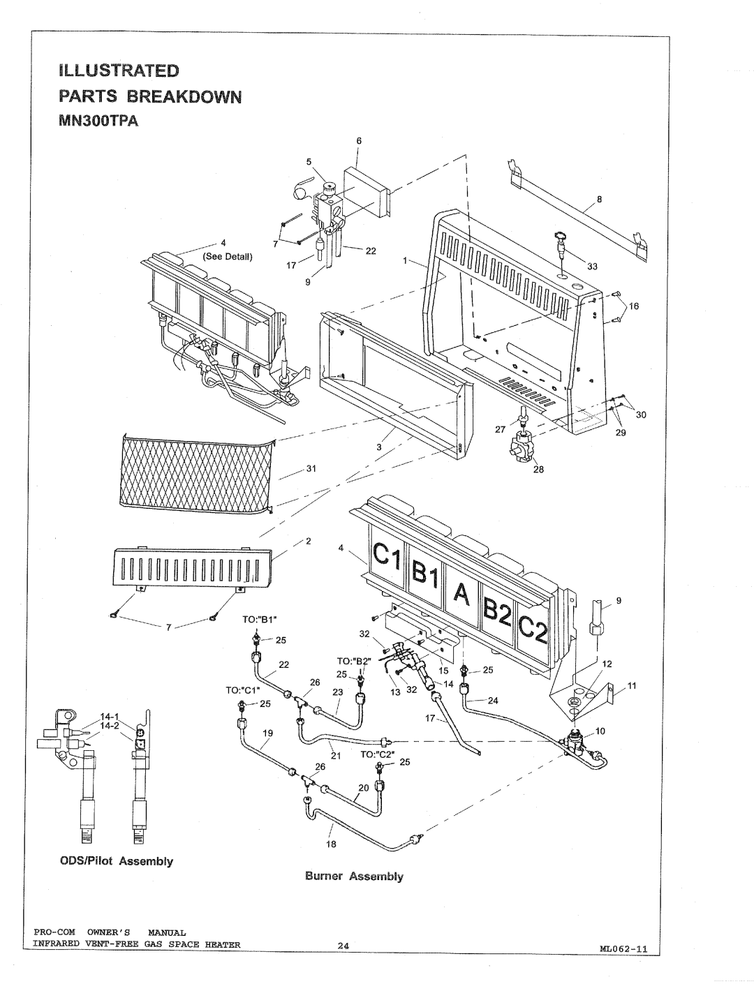 Procom MN180TPA, MN180HPA, MN300HPA, MN300TPA manual 