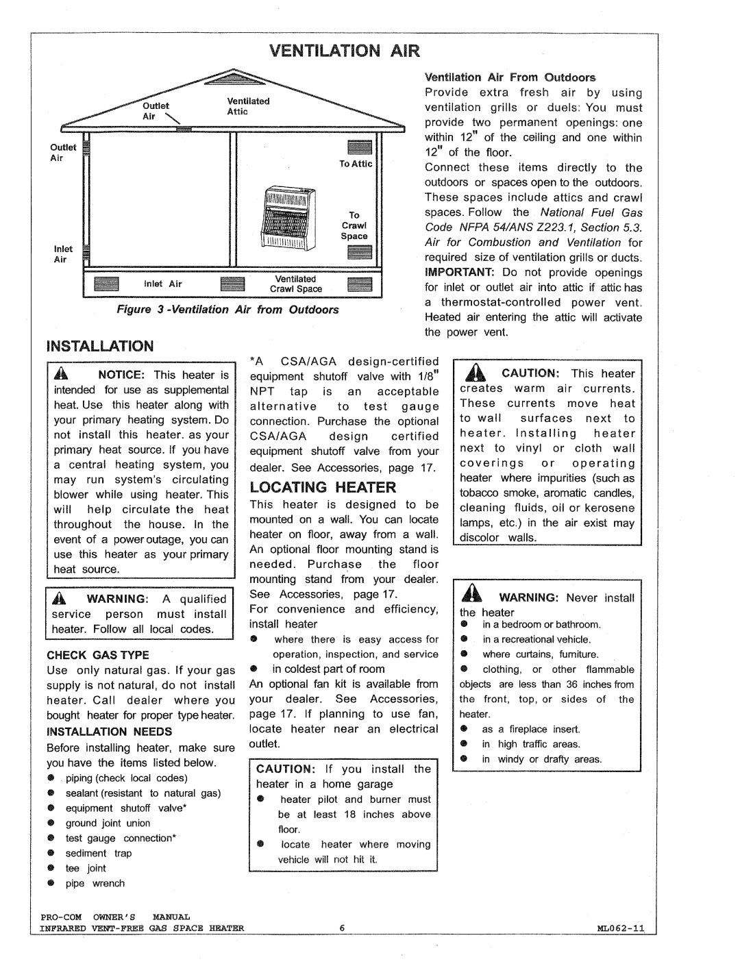 Procom MN300TPA, MN180HPA, MN180TPA, MN300HPA manual 