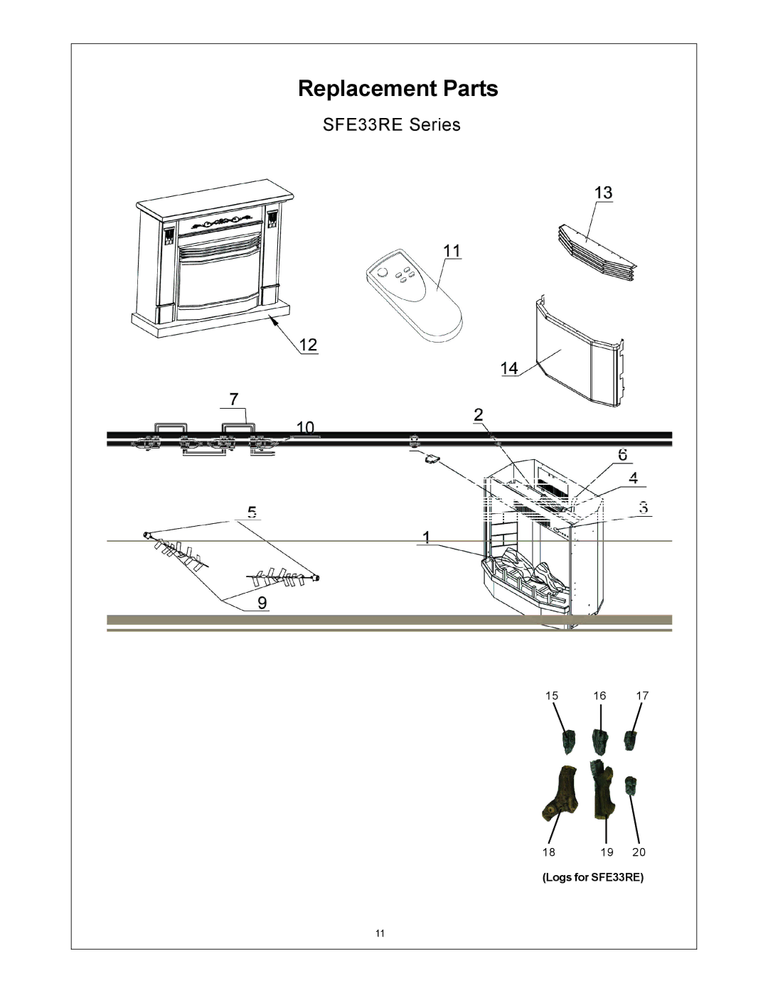 Procom SFE23RE installation instructions SFE33RE Series 