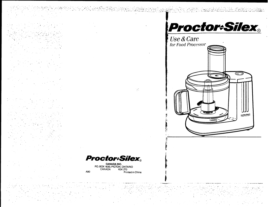 Proctor-Silex 70100 manual 