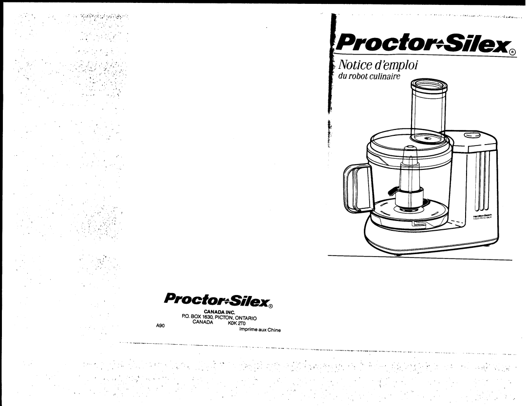 Proctor-Silex 70100 manual 