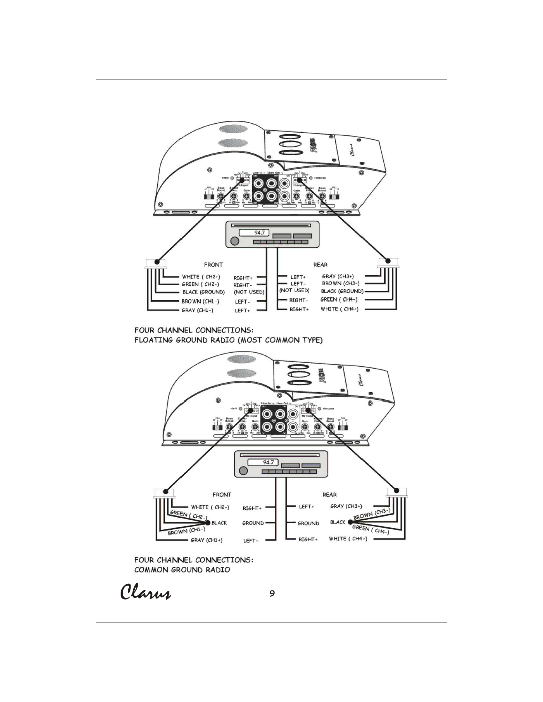 Profile CL440 installation instructions 