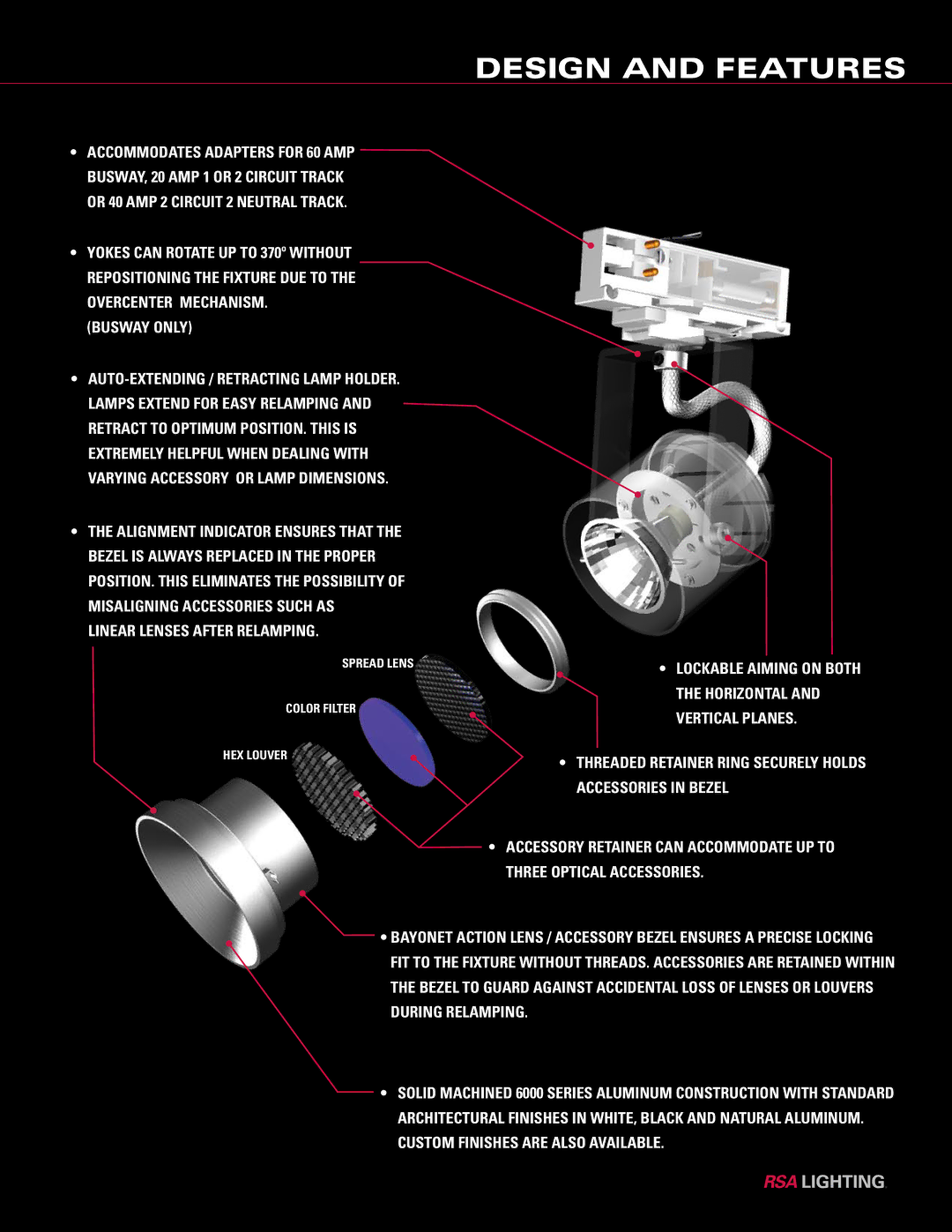 Profile Machined Aluminum Fixtures manual Design and Features 