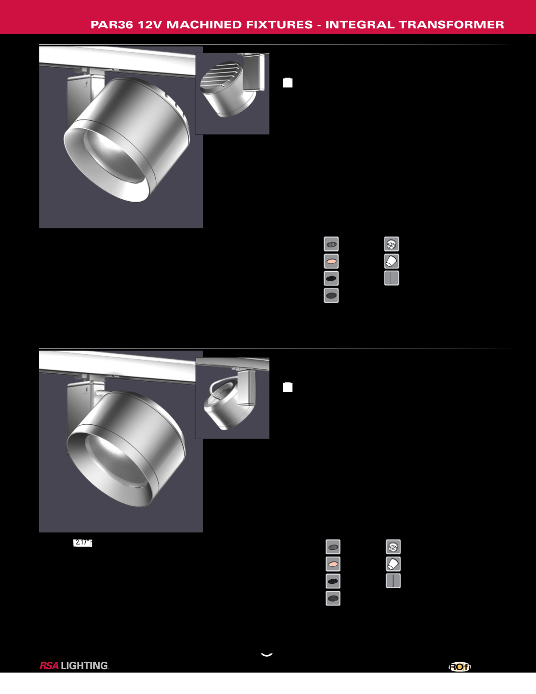 Profile Machined Aluminum Fixtures manual PM615ob-50-AL-120, PM615obi-50-AL-120, 370º horiz. x 270º vert. adjustment 