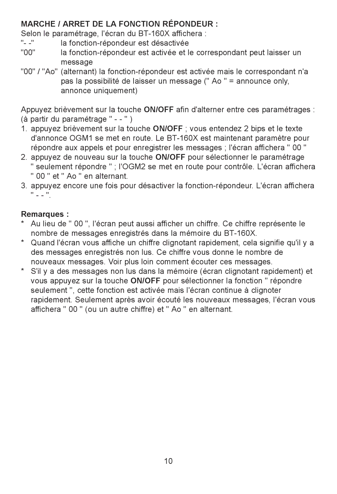 Profoon Telecommunicatie H2552EFL28U, H2552FL28 manual Remarques 