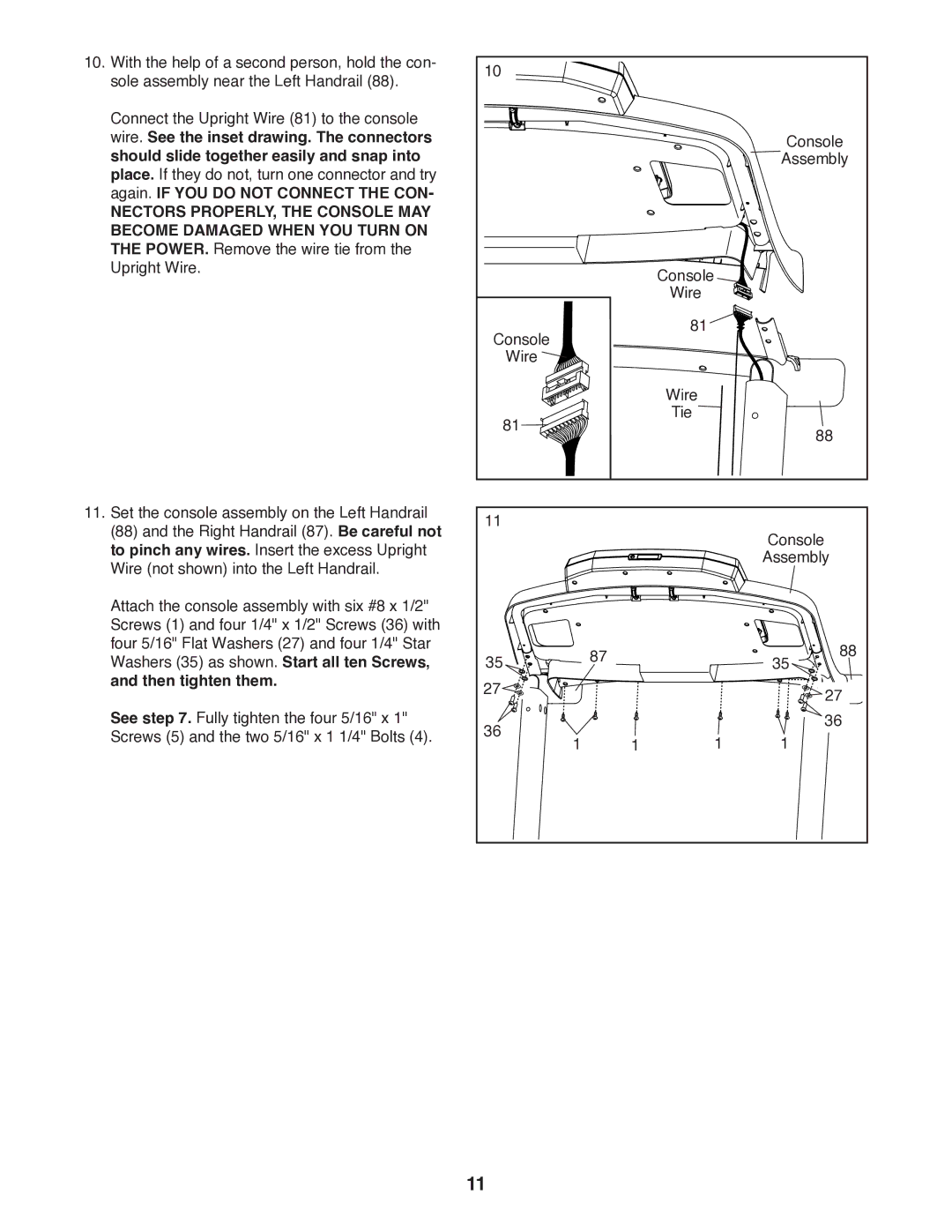 ProForm 1800 user manual 