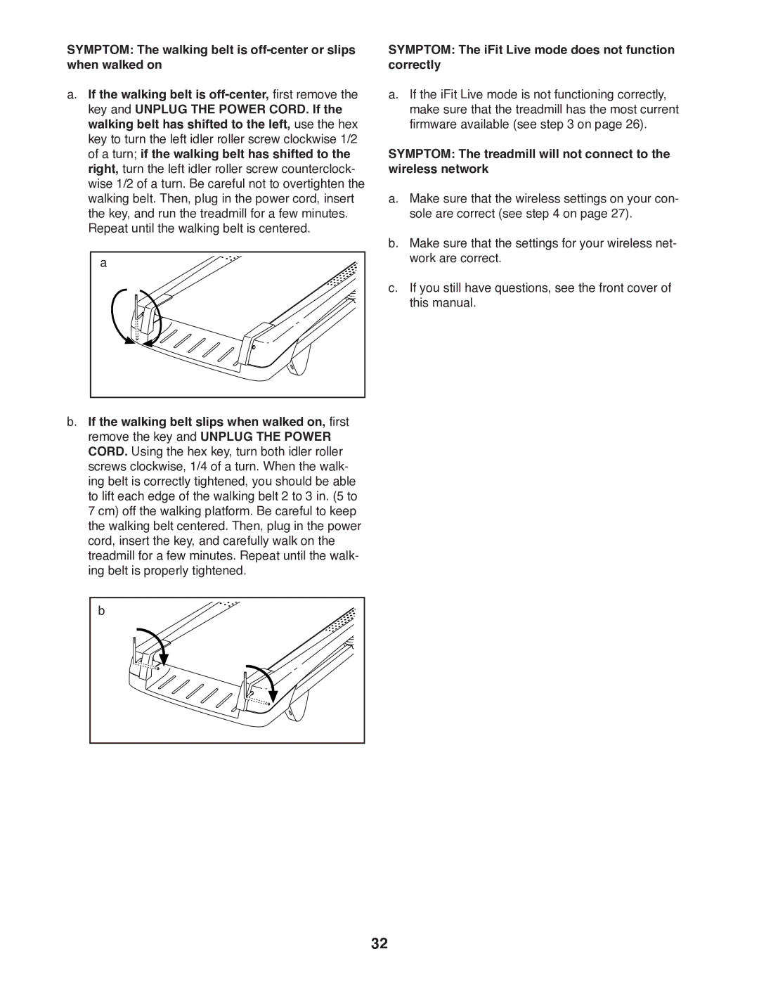 ProForm 1800 user manual 