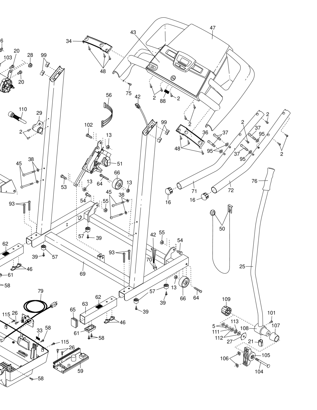 ProForm 29633.1 user manual 103 110 