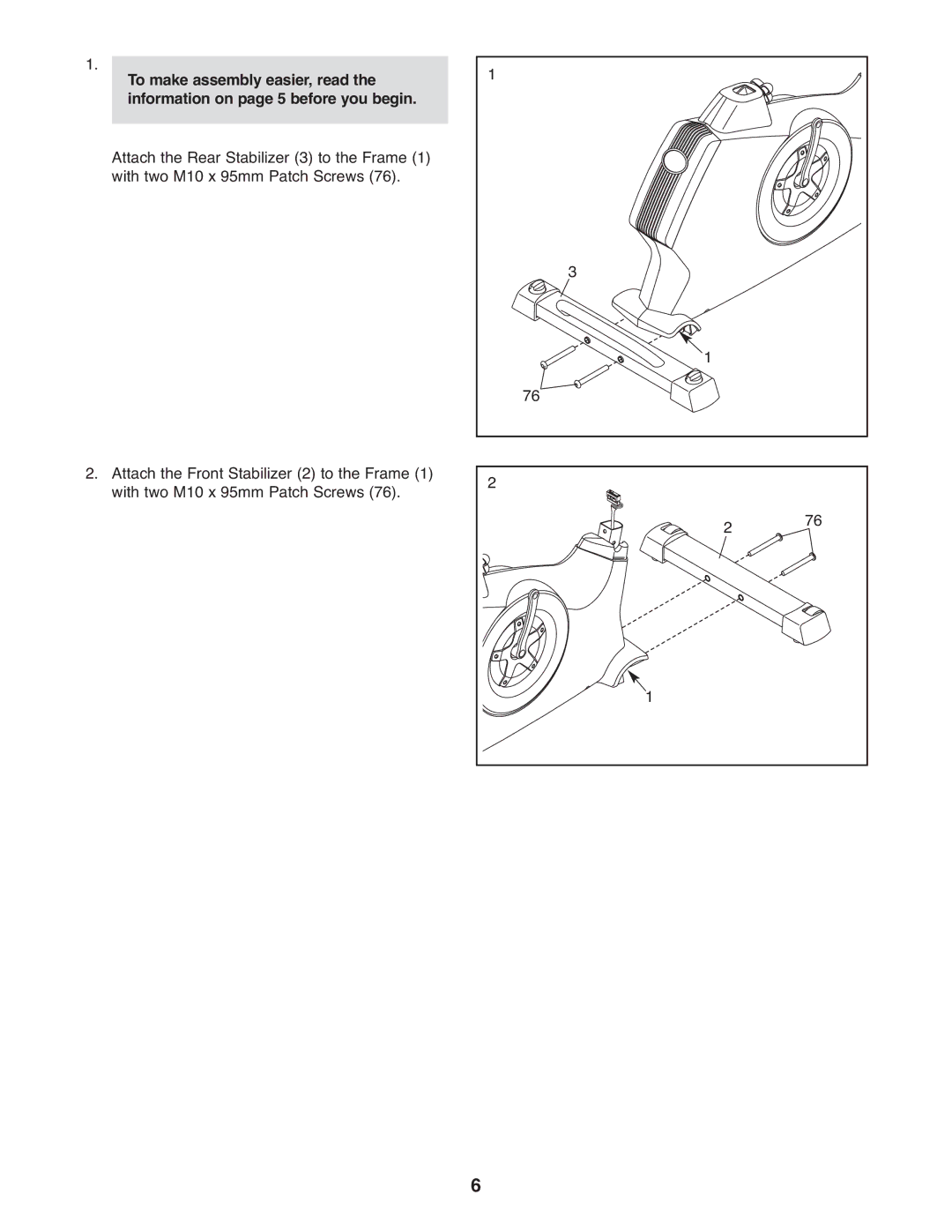 ProForm 300 ZLX user manual 