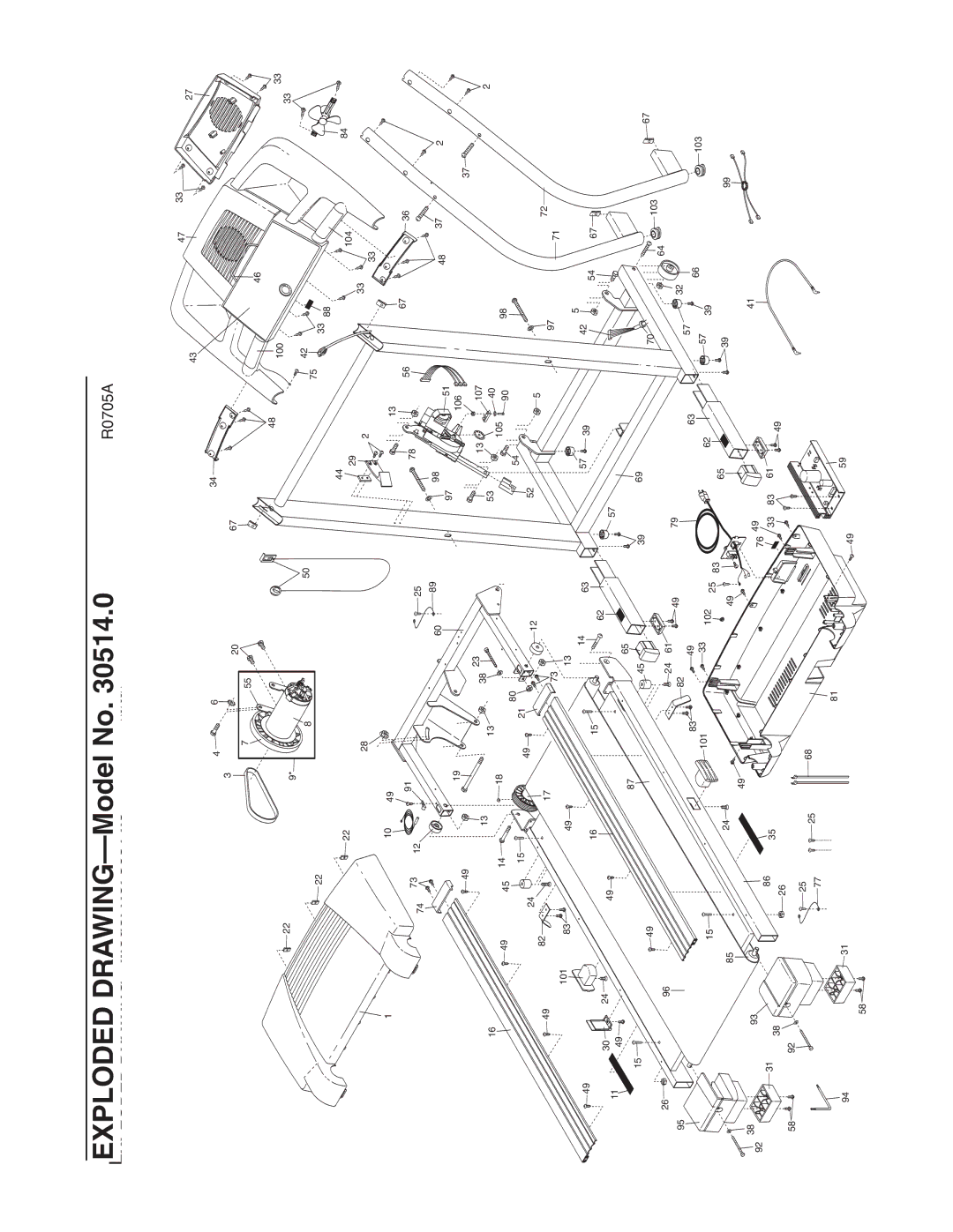 ProForm 30514.0 user manual R0705A 