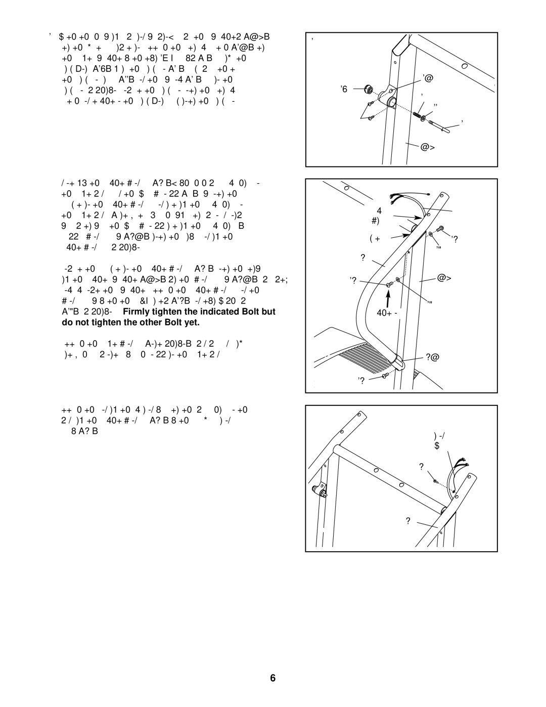 ProForm 320x user manual 