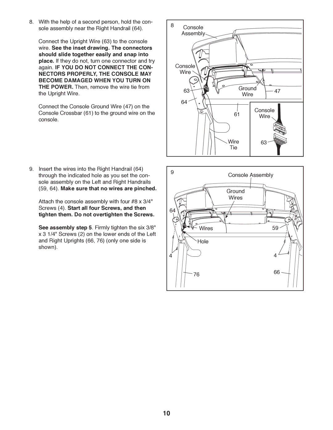 ProForm 397 user manual 