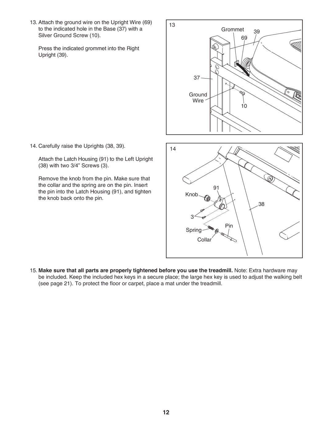 ProForm 400C user manual 