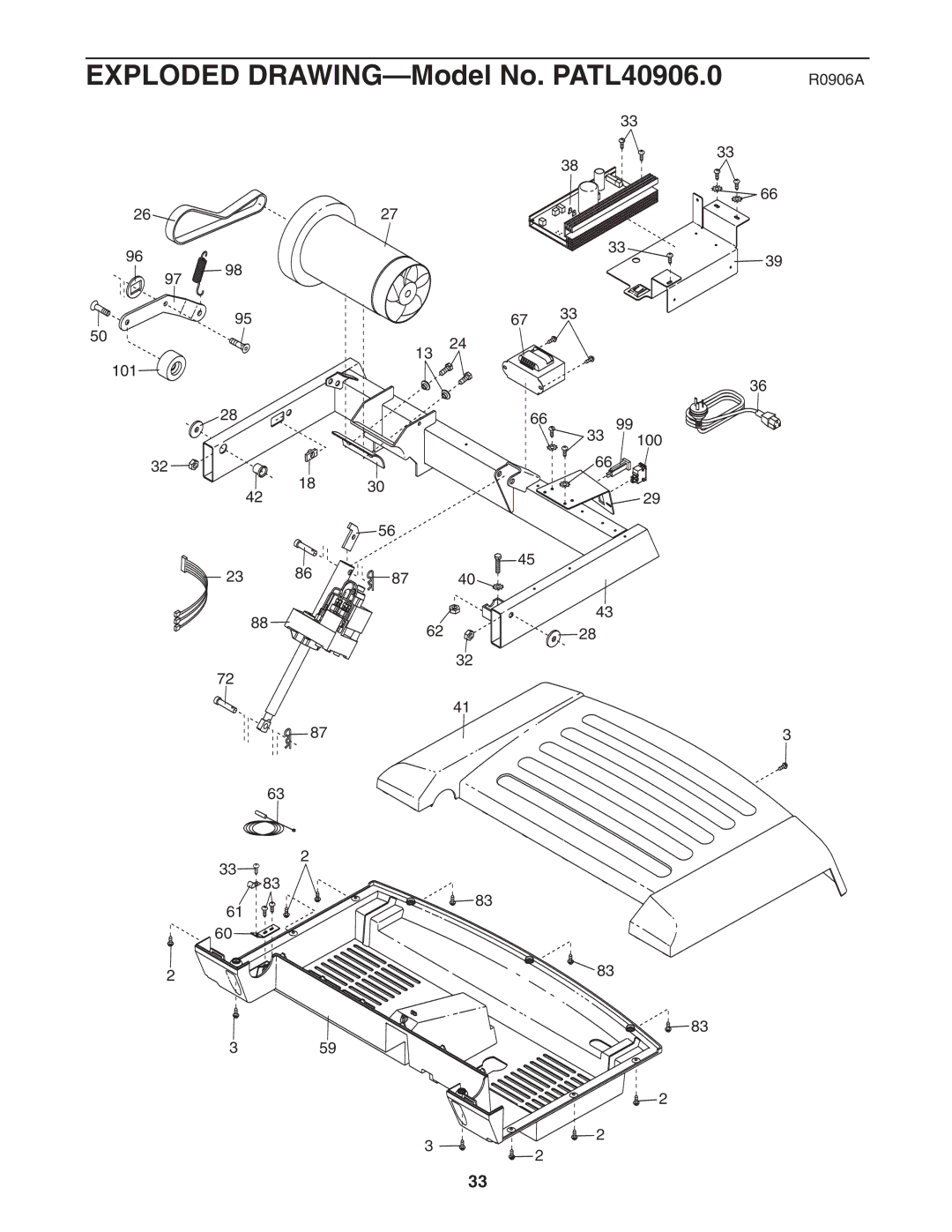 ProForm 480 CX user manual R0906A 