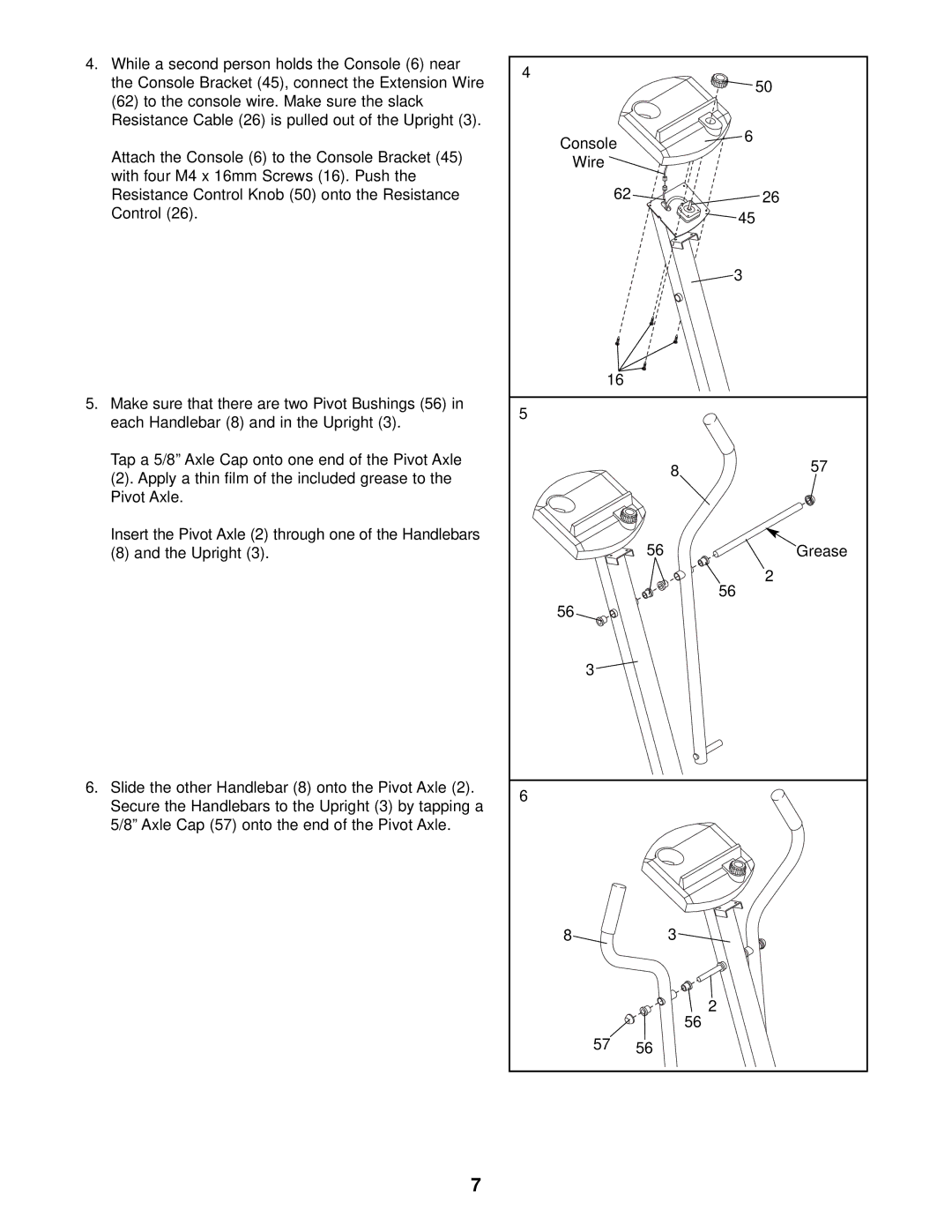 ProForm 545S user manual 