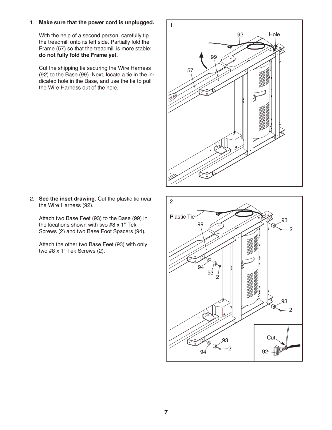 ProForm 590 lt user manual 