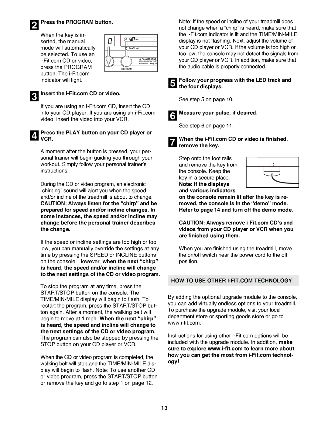 ProForm 590 QS user manual Measure your pulse, if desired 