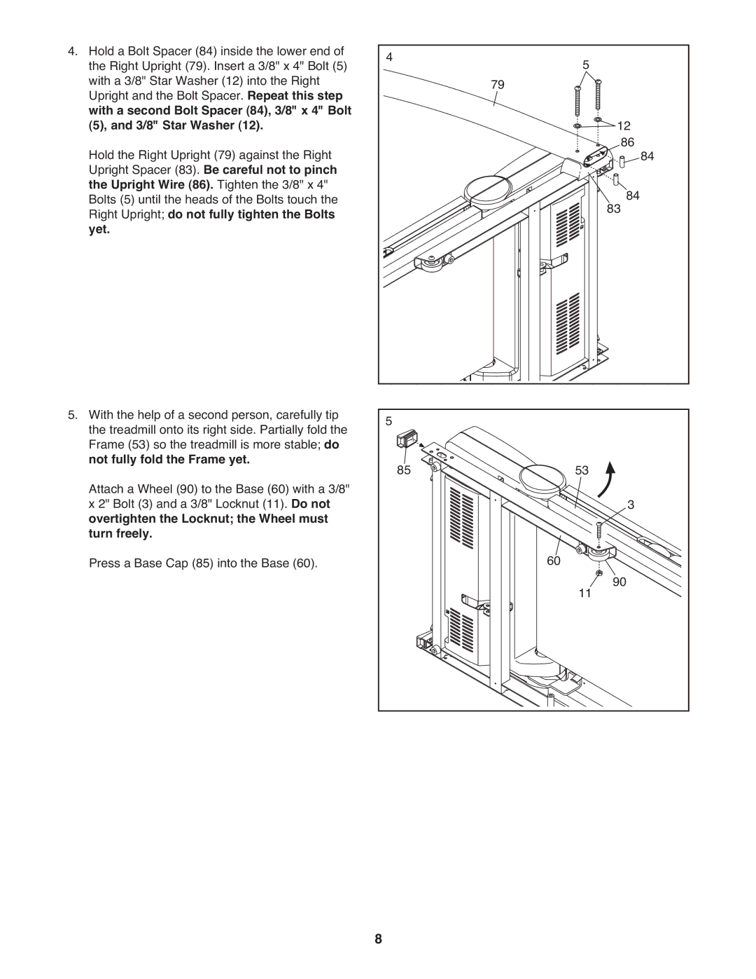 ProForm 590 rt user manual 