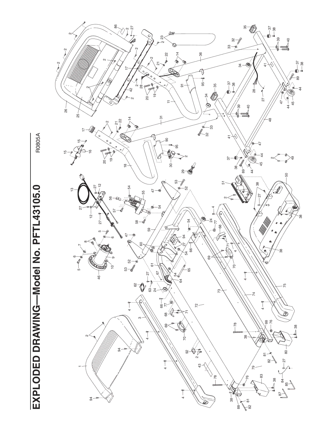 ProForm 595Pi user manual R0805A 