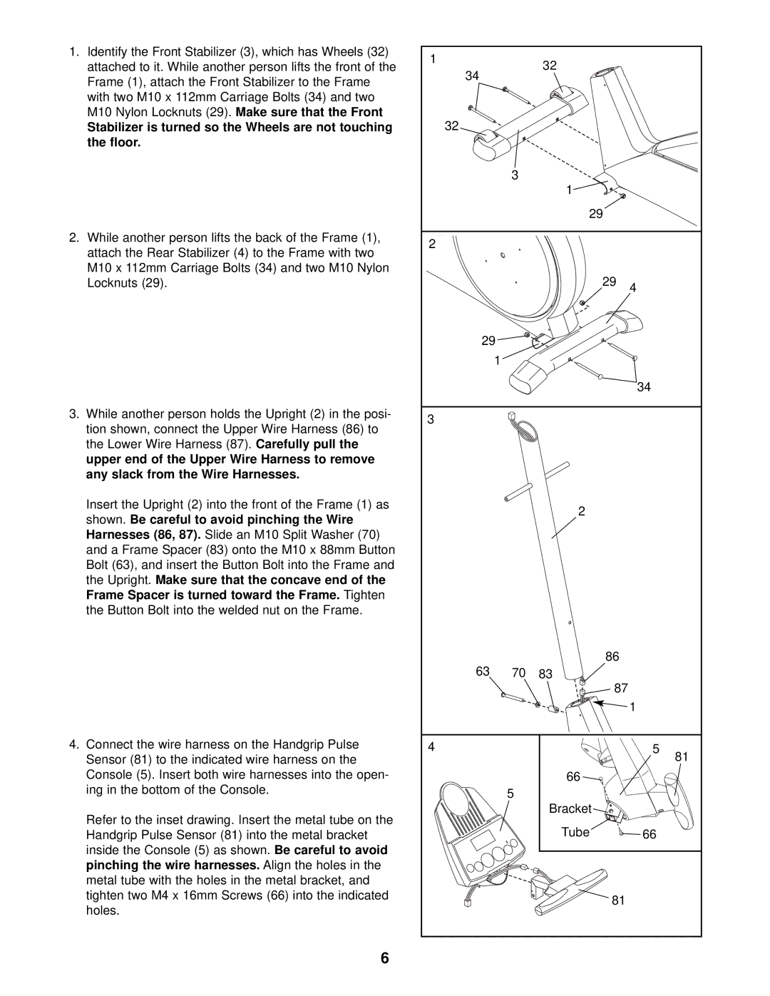 ProForm 700 user manual 