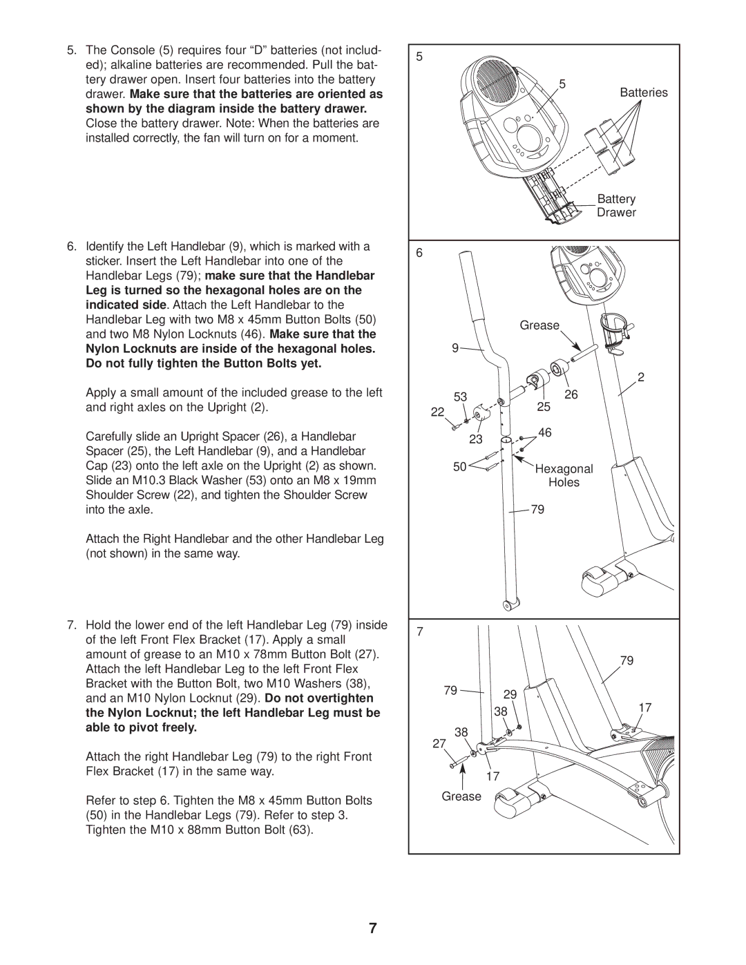 ProForm 820 user manual 