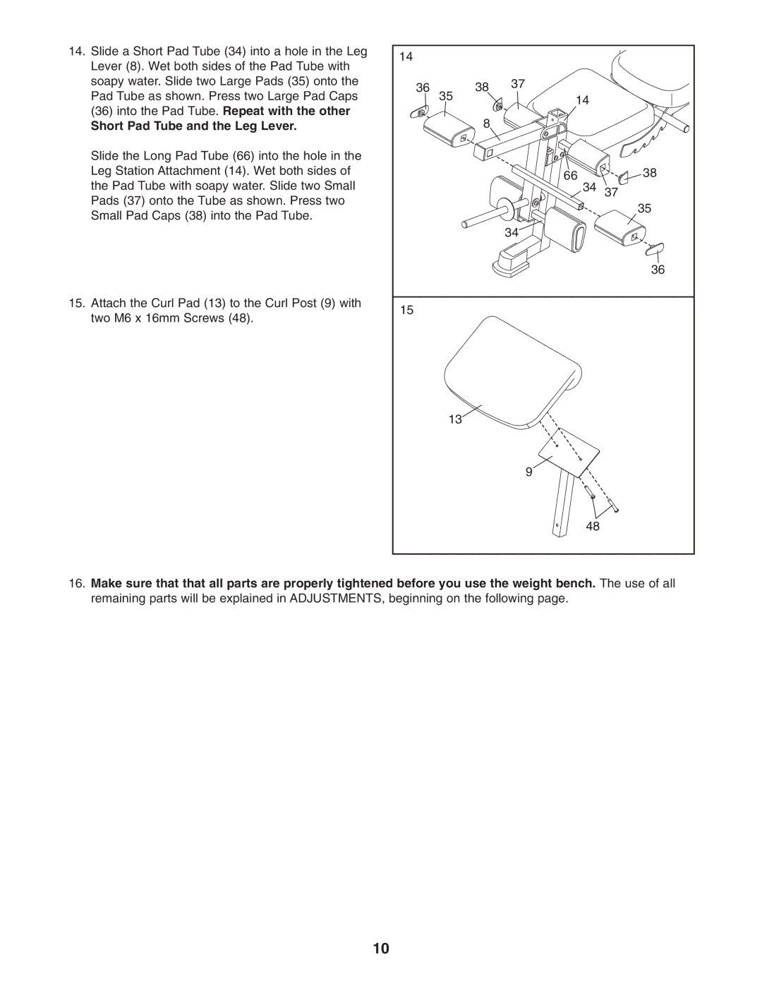 ProForm 831.150320 user manual 