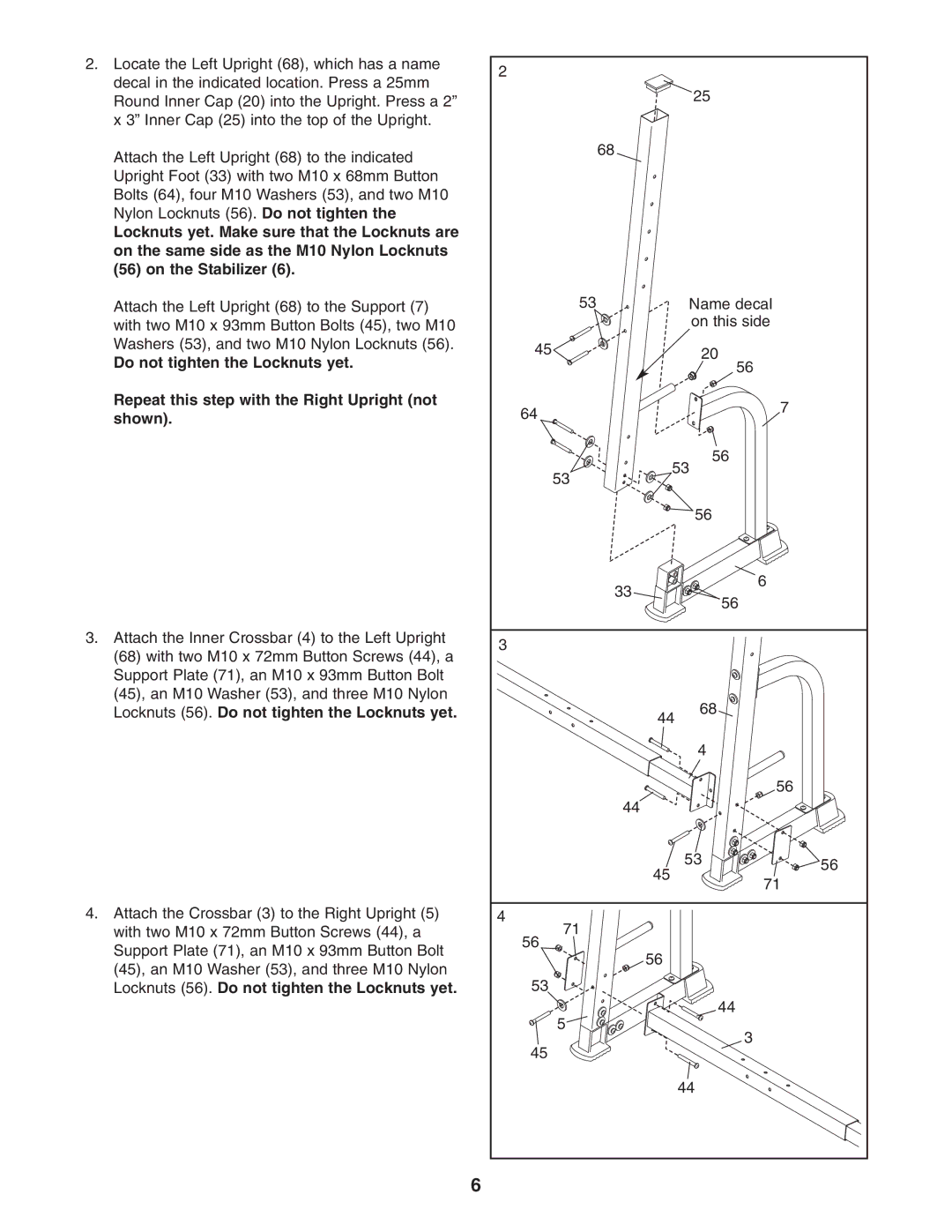 ProForm 831.150320 user manual 