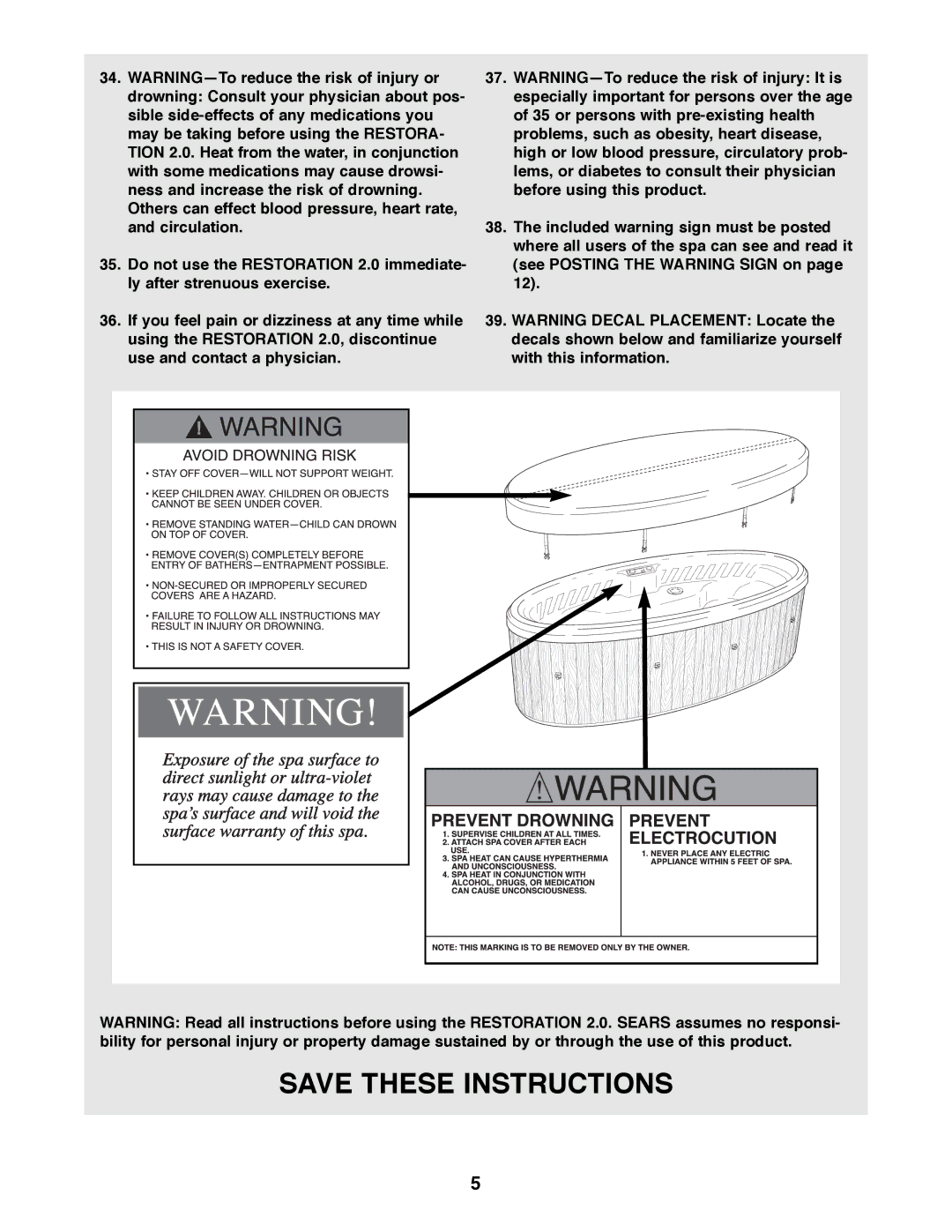 ProForm 831.21002 user manual 