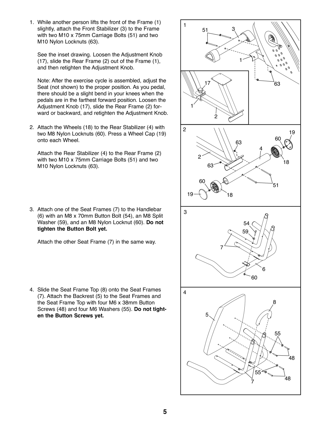 ProForm 831.21521.0 user manual 