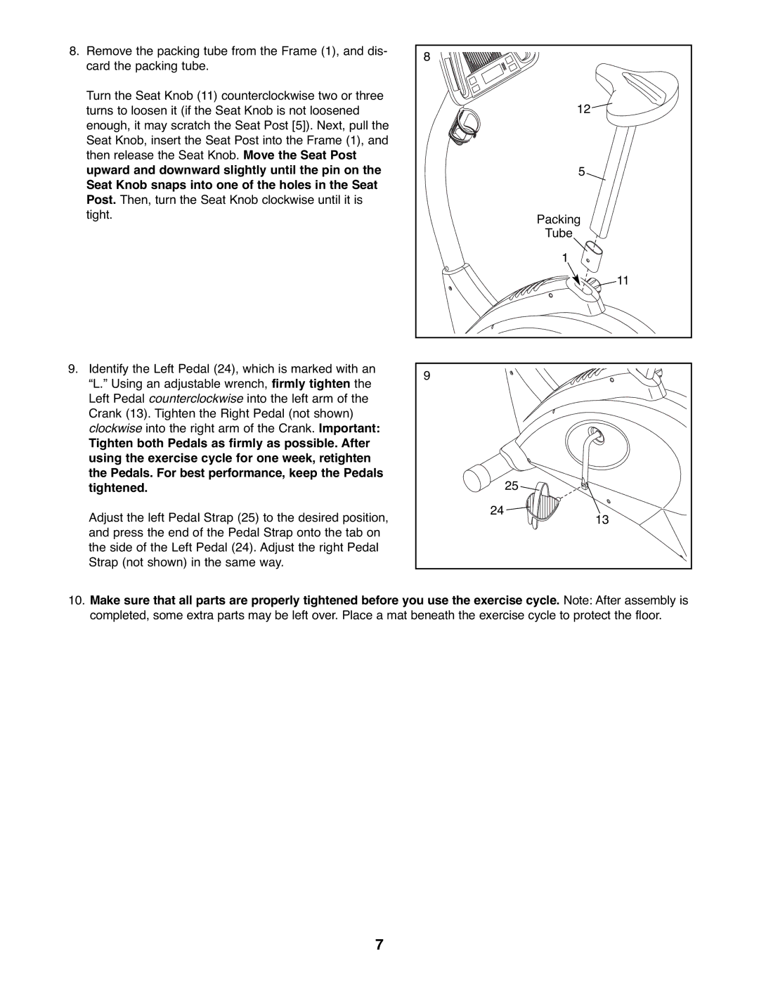 ProForm 831.21641.0 user manual 