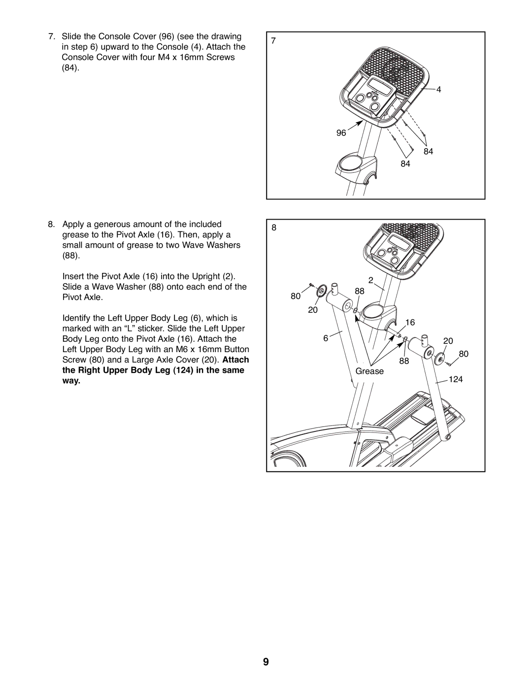 ProForm 831.23744.0 user manual 