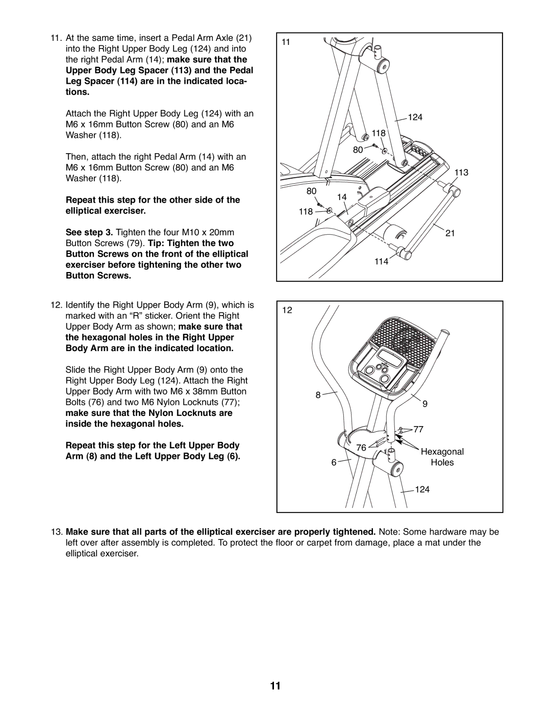 ProForm 831.23744.1 user manual 124 