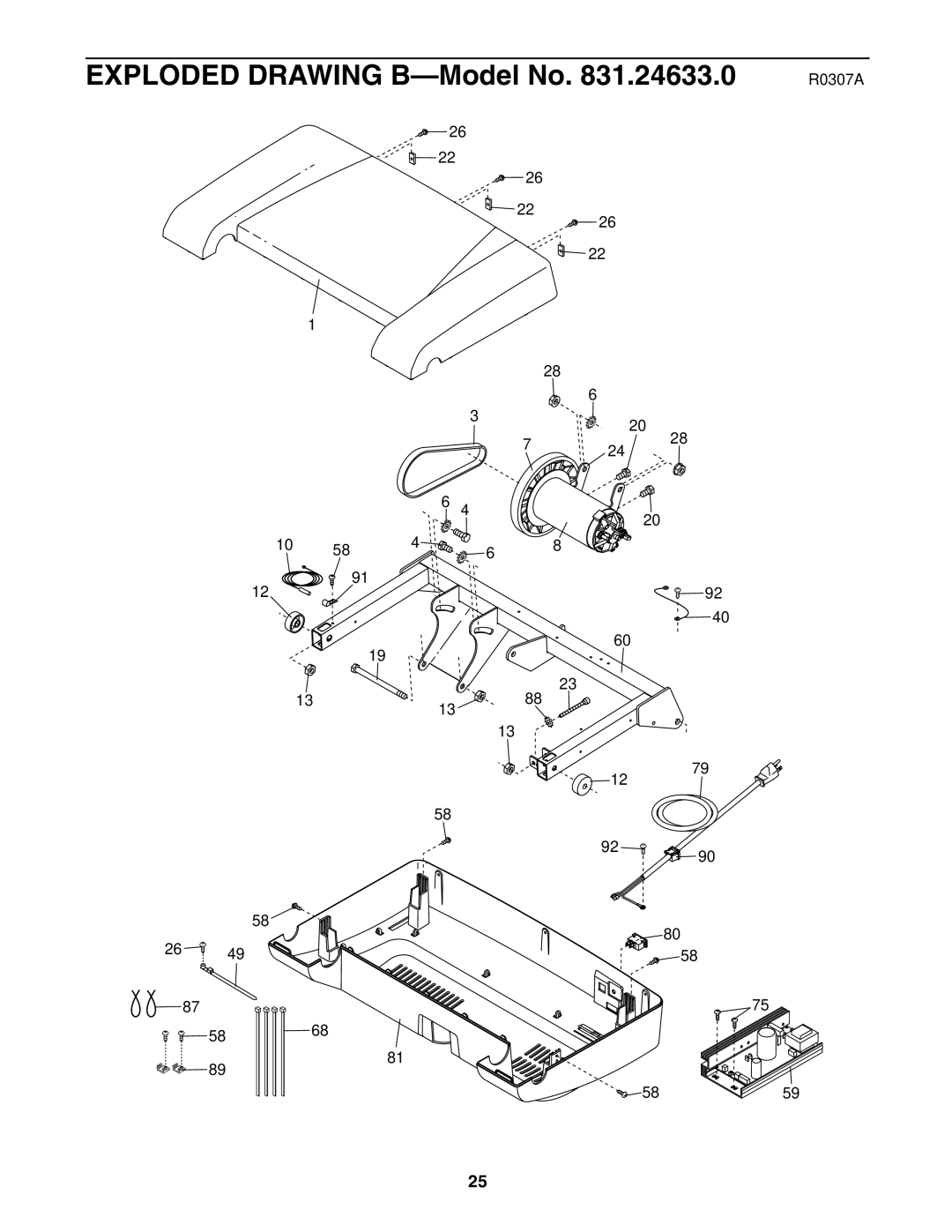 ProForm 831.24633.0 user manual R0307A 