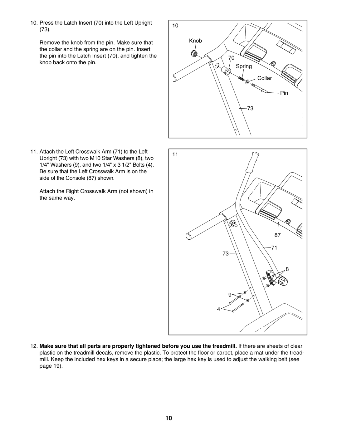 ProForm 831.24723.0 user manual 