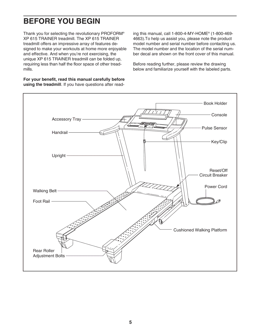 ProForm 831.24745.2 user manual Before YOU Begin 