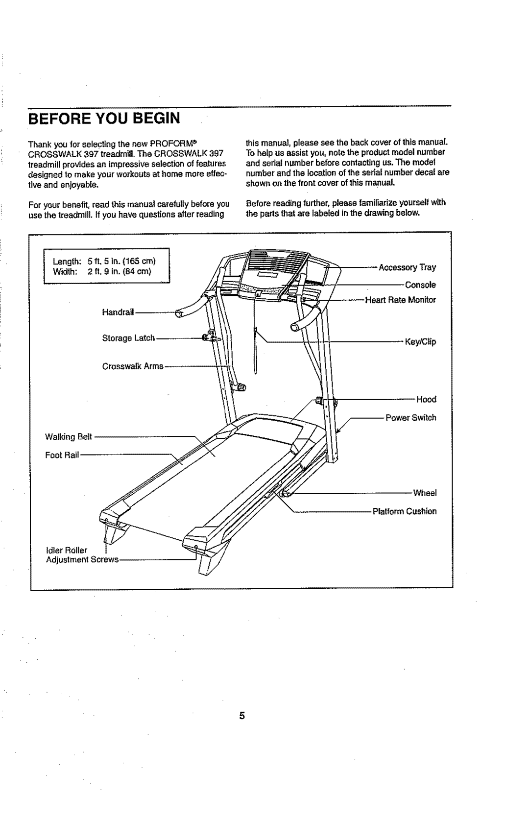 ProForm 831.24843.0 user manual Before YOU Begin, 84 em 