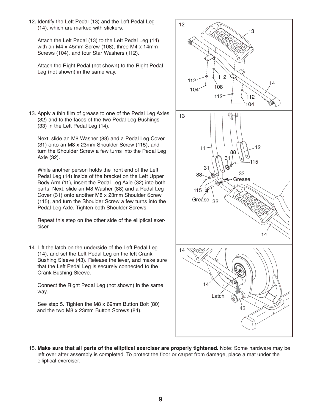 ProForm 831.28544.0 user manual 