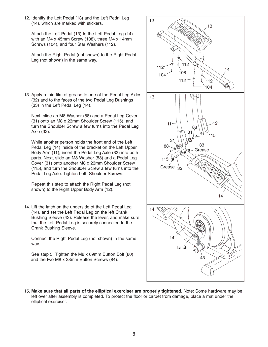 ProForm 831.28544.2 user manual 