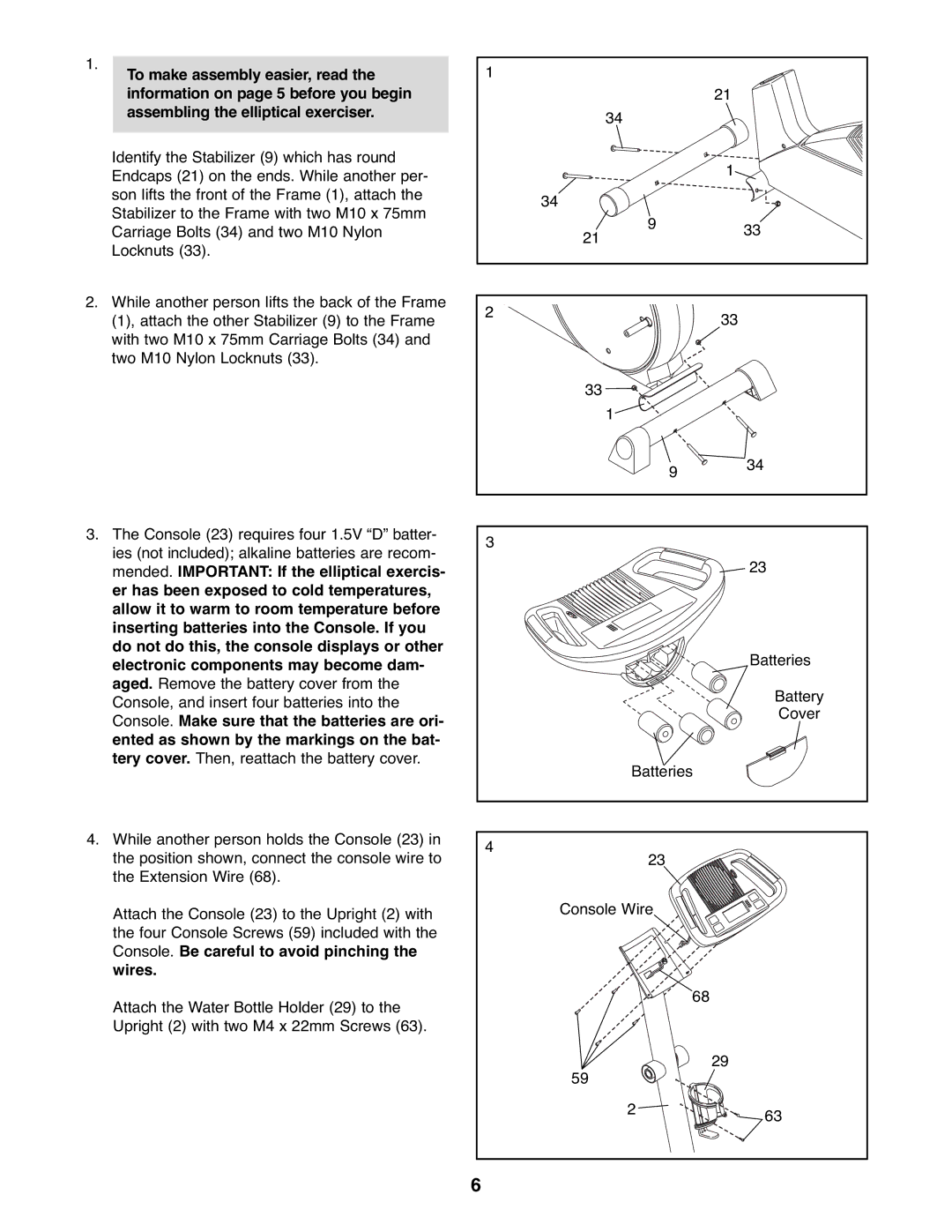 ProForm 831.28622.1 user manual 